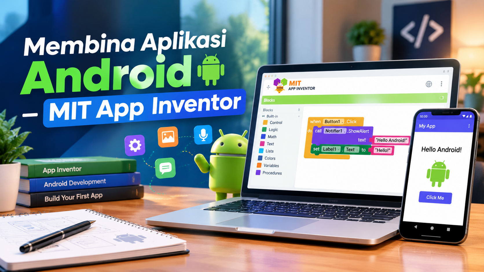 Membina Aplikasi Android - MIT App Inventor (Siapk...